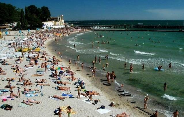 Arcadia Seaview Terrace Apartment Odesa Exterior foto