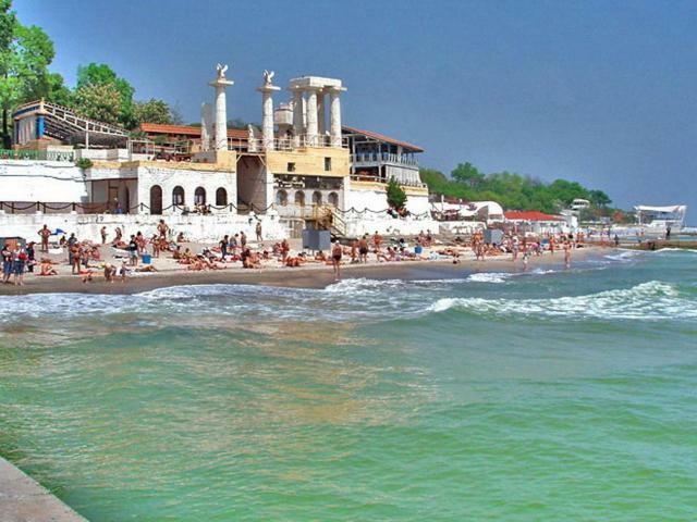 Arcadia Seaview Terrace Apartment Odesa Exterior foto